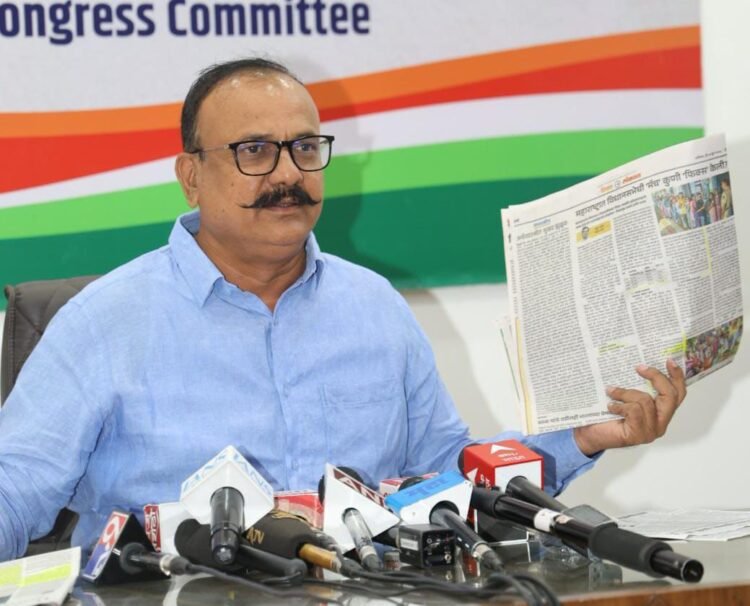 काँग्रेस पक्ष राज्यभरात मशाल मोर्चे काढणार- हर्षवर्धन सपकाळ