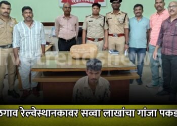 जळगाव रेल्वेस्थानकावर सव्वा लाखांचा गांजा पकडला; दोघांना अटक